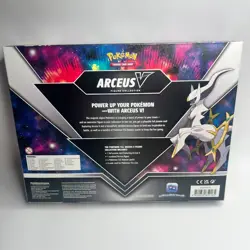 Pokemon TCG Arceus V Figure Collection Box 4 Booster Packs Sealed New - Image 2