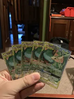 Venusaur & Snivy GX 001/061 Pokemon S&M Tag Team Simplified Chinese 2023 - Image 3