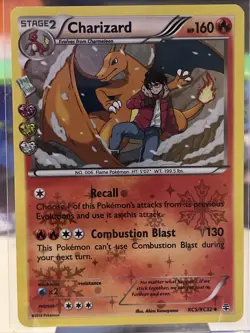 Pokemon TCG Charizard Generations RC5 Holo Uncommon LP - Image 1
