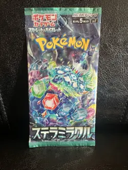 Stellar Miracle Booster Pack SV7 Japanese Pokemon Sealed Booster - Image 1
