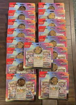 Lot Of 17 Pokemon Prismatic Evolutions: 2 pack Blister [Eevee] New Sealed 🔥🔥🔥 - Image 1