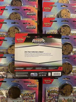 Lot Of 17 Pokemon Prismatic Evolutions: 2 pack Blister [Eevee] New Sealed 🔥🔥🔥 - Image 4