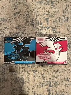 Pokemon TCG: Scarlet & Violet - Black Bolt And White Flare Elite Trainer Box - Image 1