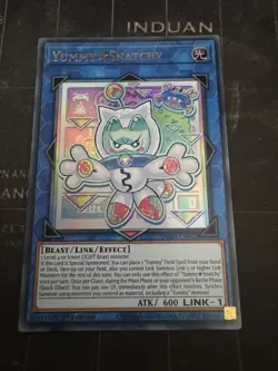 Yu-Gi-Oh! TCG Yummy Snatchy JUSH-EN022 Ultra Rare 1st Edition - Image 1