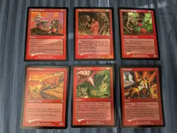 22 Red Card ALL FOIL Invasion Lot - MTG - Magic the Gathering - Image 3