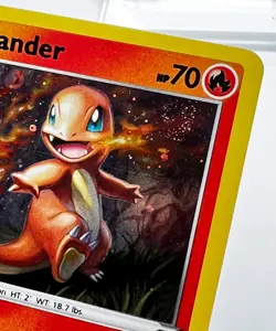 Charmander SWSH092 Black Star Promo Cosmos SWIRL 2021 Pokemon Card - Image 3