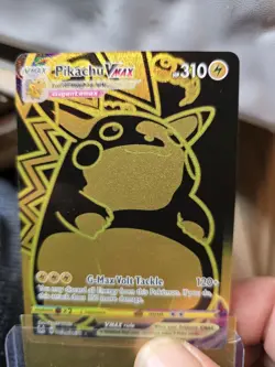 Pokemon Pikachu VMAX Gold Card 310/185 Secret Rare Holo - Image 1