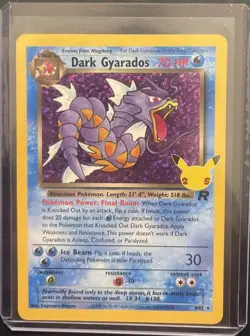 Pokemon TCG Dark Gyarados Holo Card 8/82 Classic Collection Celebrations 2021 - Image 1