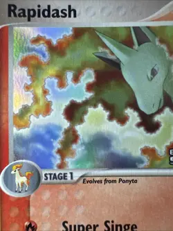 Rapidash 52/113 Delta Species Reverse Holo 2005 Pokemon Card NM - Image 2