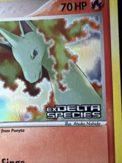 Rapidash 52/113 Delta Species Reverse Holo 2005 Pokemon Card NM - Image 3