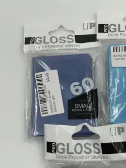 60 Ultra Pro Gloss Deck Protector Small Card Sleeve Custom Bundle of 7 Colors - Image 2