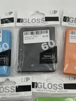 60 Ultra Pro Gloss Deck Protector Small Card Sleeve Custom Bundle of 7 Colors - Image 4