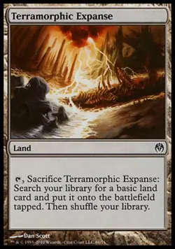 Terramorphic Expanse - Medium Play MTG Duel Decks: Phyrexia vs The Coalition - Image 1