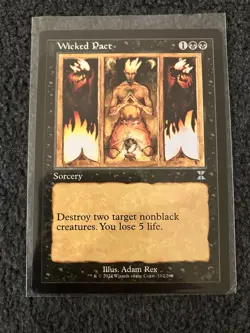 Magic The Gathering MTG - Wicked Pact - The List Reprints - Image 1
