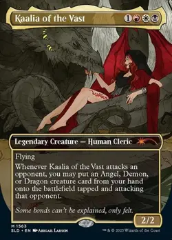 Kaalia of the Vast - Rainbow Foil Extended Art SLD NM MTG - Image 1
