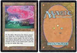 Memory Jar - Foil - Scan 0030 - [Damaged] Scanned NM MTG - Image 1
