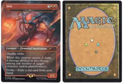 Fury "Ifrit" - Rainbow Foil Extended Art - Scan 0029 Scanned NM MTG - Image 1