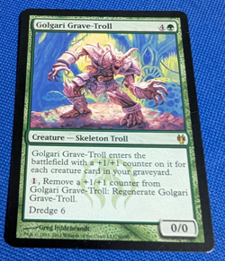 Golgari Grave-Troll, Duel Decks Izzet vs. Golgari, Magic the Gathering, MTG - Image 1