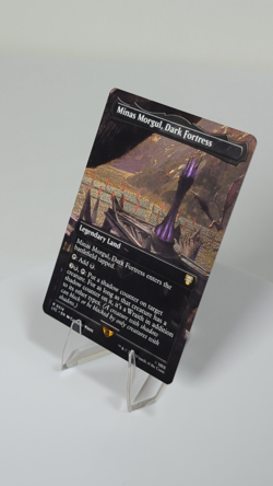 Minas Morgul Dark Fortress Borderless Tales of Middle Earth LoTR MTG NM Regular - Image 2