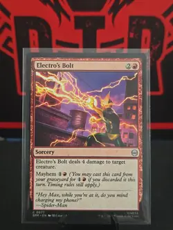 Electro's Bolt - 0077 - Marvel's Spider-Man - MTG - NM/M - English - Image 1