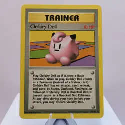 Pokemon TCG - Clefairy Doll 70/102 Base Set Rare WOTC 1999 - Image 2
