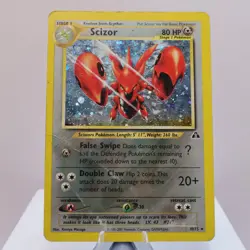 Pokemon TCG - Scizor 10/75 Neo Discovery Holo Rare WOTC 1999 - HP - Image 2