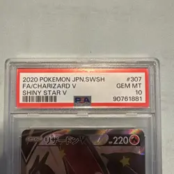 PSA 10 Charizard V #307 Full Art SSR 2020 Pokemon Japan SwSh Shiny Star V - Image 4