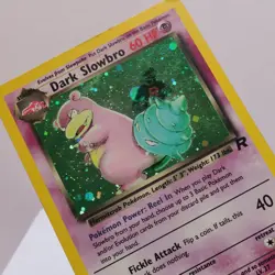 Pokemon TCG - Dark Slowbro 12/82 Team Rocket Holo Rare WOTC 1999 - HP - Image 1