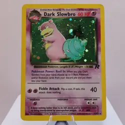 Pokemon TCG - Dark Slowbro 12/82 Team Rocket Holo Rare WOTC 1999 - HP - Image 2