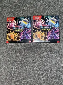 Pokemon Scarlet & Violet Paldean Fates Booster Bundle Pack Of 2 - Image 1
