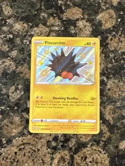 2021 Pokemon Shining Fates #SV043 Pincurchin Shiny Holo Rare Mint - Image 1