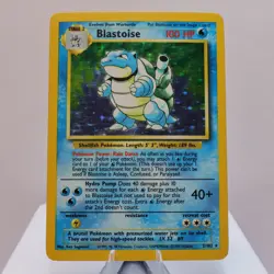 Pokemon TCG - Blastoise 2/102 Base Set Holo Rare WOTC 1999 - PL - Image 2