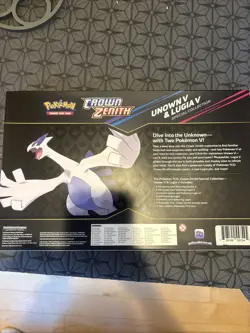 Pokemon Crown Zenith Unown V & Lugia V Special Collection Sealed🔥 - Image 2