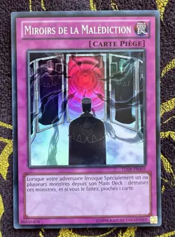 Yugioh Turbo Pack Booster 8 Mirror of Oaths TU08-EN005 MP Super FR005 French - Image 1