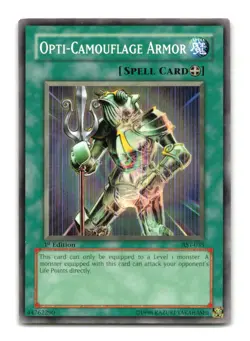 Opti-Camouflage Armor - AST-035 1st Edition - YuGiOh-LP - Image 1
