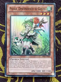 Yugioh Primal Origin Pilica, Descendant of Gusto PRIO-EN029 Unl IT029 HP Italian - Image 1