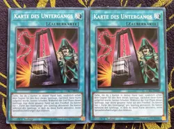 Yugioh Legendary Collection Card of Demise LCKC-EN029 HP Lot of 2 DE029 German - Image 1