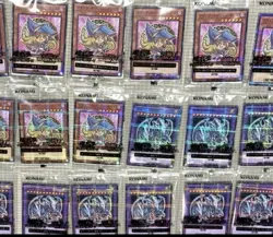 Yu-GI-OH Yugioh Dark Magician Girl 67 sheets Seven Eleven Hi-Chew Promo Sealed - Image 2