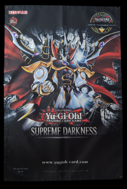 Yugioh Supreme Darkness OTS Banner Dragon Official Konami Evil HERO Neos Lord - Image 1