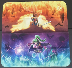 Ophidian Accessories Cloth 2P PlayMat - Shaddoll & Dante Burning Abyss Yugioh - Image 4