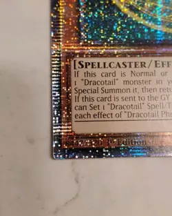 Dracotail Phryxul - Starlight Rare 1st Edition NM DOOD-EN023 YuGiOh - Image 2