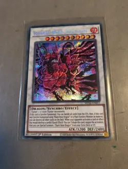 Yugioh Ruddy Rose Dragon MP22-EN077 Secret Rare 1st Ed NM - Image 3