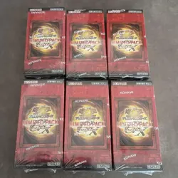 Yugioh LIMITED PACK Slifer Red Sealed Box in Japanese 2025 Konami NEW set of 6 - Image 1