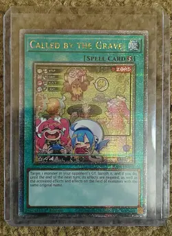 Called by the Grave (New Art) RA04-EN092 QCR 25th Ann. Stampede MINT Yugioh - Image 1