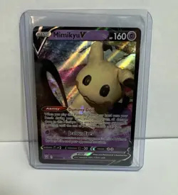 Mimikyu V 062/163 Battle Styles Ultra Rare Holo Pokemon TCG Card NM - Image 1
