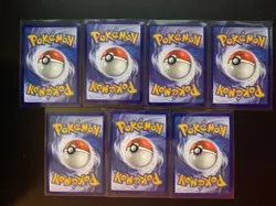 Pokemon MEGA EVOLUTIONS 7 Card Ultra Rare Lot - EX FULL ART IR - Lightly Played+ - Image 2