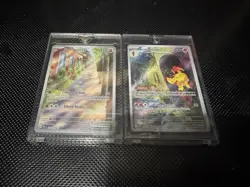 Pokemon Armarouge and Sudowoodo Card Pair with Magnetic Holders & Sleeves - Image 2