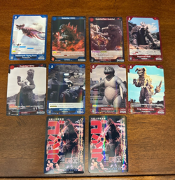 Godzilla Card Game RARE & PARALLEL lot RP #54 40 14 20 NM x10 - Image 1