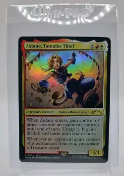 Zidane Tantalus Thief (FOIL) Promo Card P #5 PRM EN Final Fantasy MTG FFIX - Image 1