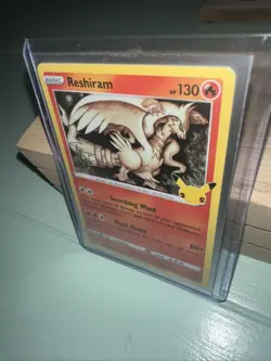 Reshiram 002/025 Celebrations Holo Pokemon Card Near Mint - Mint - Image 4